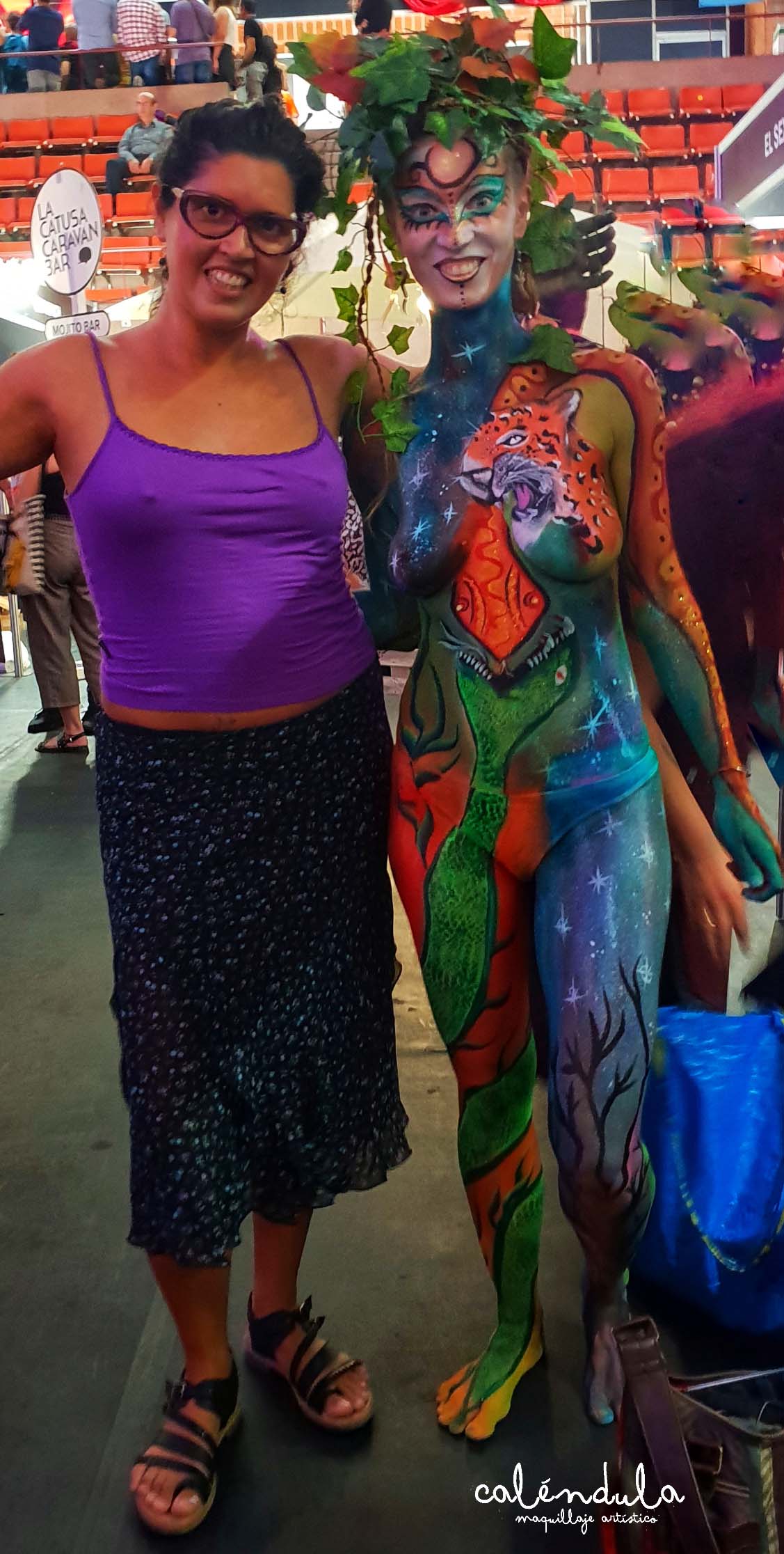 Body Painting En Barcelona Cal Ndula Maquillaje