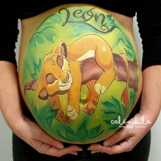 belly paint
