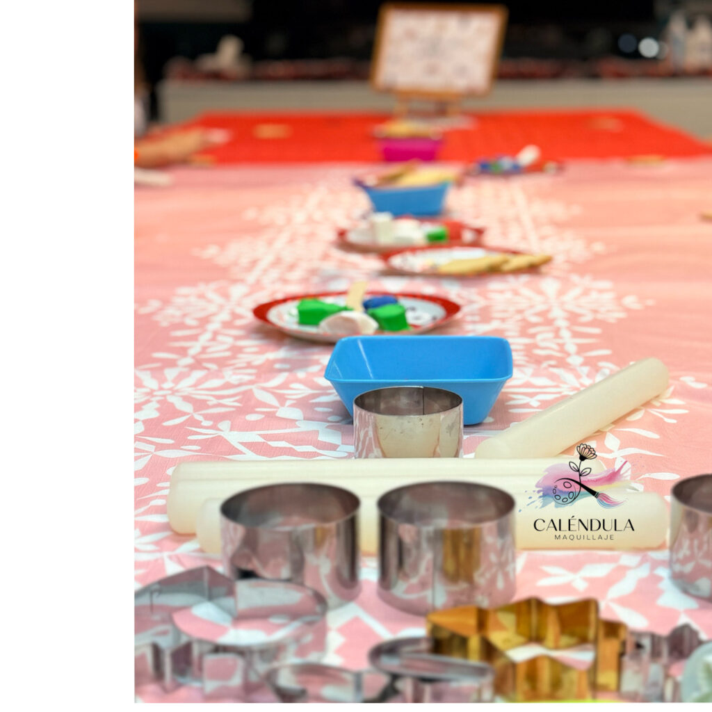 Taller de galletas artesanales caléndula-maquillaje