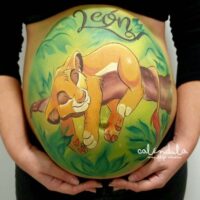 belly paint